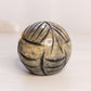 Vintage Alabaster Stone Owl Head Paperweight (Made in Italy)