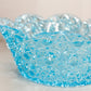 Antique Large Blue Doyle and Company No 300 Daisy and Button Bowl