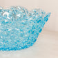 Antique Large Blue Doyle and Company No 300 Daisy and Button Bowl