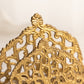 Brass Letter Napkin Holder with Fancy Designs