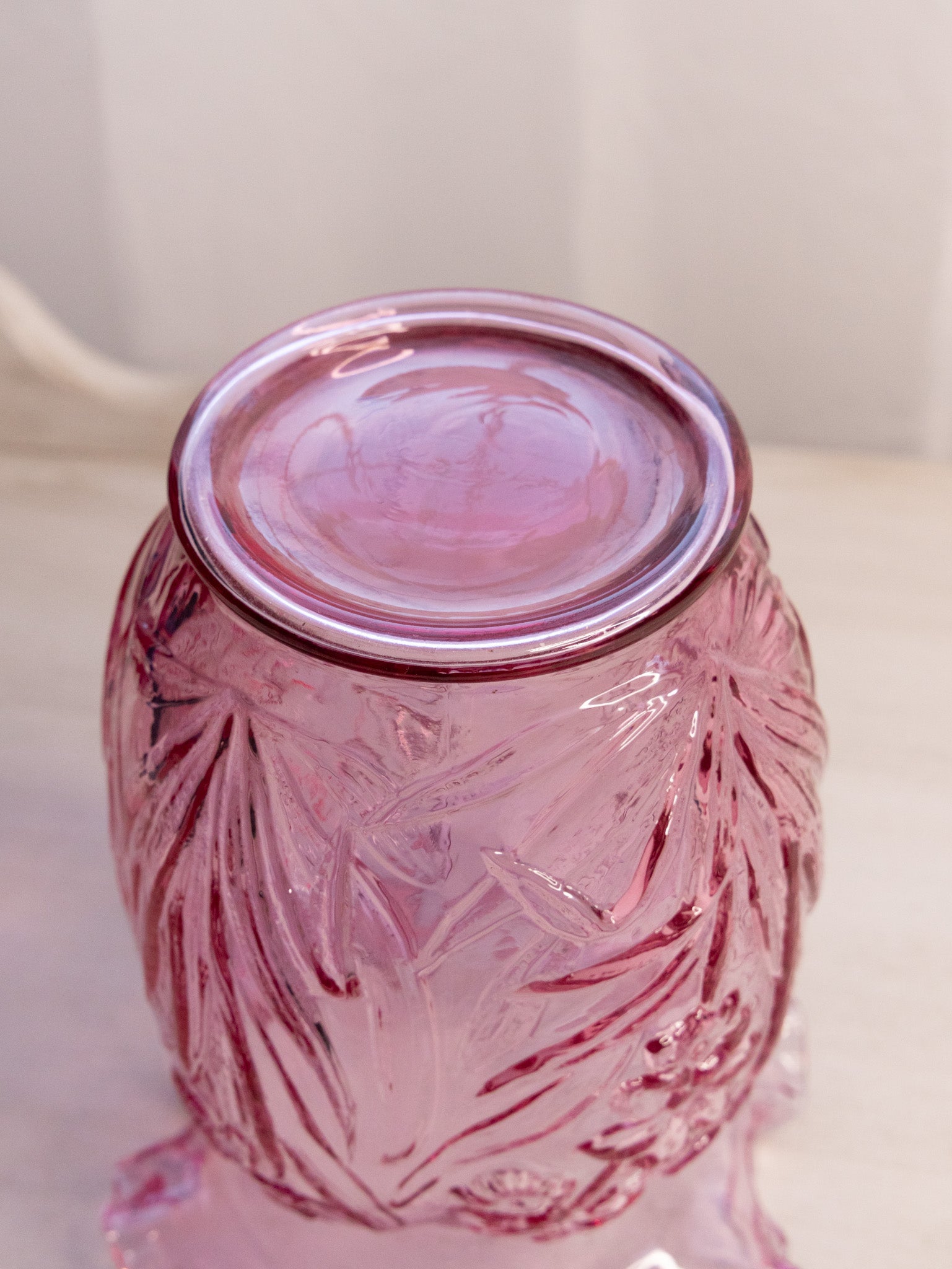 Fenton glass popular Jar