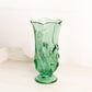 Vintage Fenton Sea Mist Green Glass Footed Vase