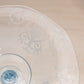 Vintage Fostoria Glass Compote Glass Azure Blue Versailles Compote