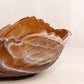 Vintage Imperial Glass Large Brown Slag Swan Bowl or Planter