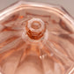 Vintage Indiana Octagonal Peachy Pink Glass Lidded Dish