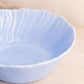 Vintage Jeannette Glass Large Swirl Delphite Blue Bowl