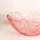 Vintage LE Smith Large Pink Bowl with Swan Designs
