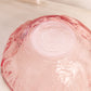 Vintage LE Smith Large Pink Bowl with Swan Designs
