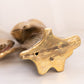 Vintage Large Brass Two Owls on Tree Figurine
