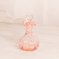 Vintage Small Pink Bottle with Triangular Stopper