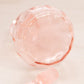 Vintage Small Pink Bottle with Triangular Stopper