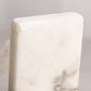 Vintage Stone Alabaster Flower Bookends