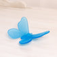 Vintage Westmoreland Glass Blue Satin Glass Butterfly Figurine