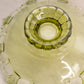 Vintage Westmoreland Glass Large Green Ring and Petal Bowl with Lattice Edge
