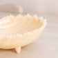 Vintage Westmoreland Medium Almond Milk Glass Shell Dish