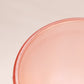 Vintage Fenton Velva Rose Pink Glass Dolphin Handle Lidded Footed Jar