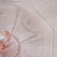 Vintage Small Pink Glass Tidbit Dish with Heart Handle