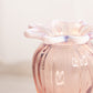 Vintage Westmoreland Glass Pink Opalescent Flower Rim Vase