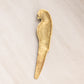 Medium Brass Parrot Bird Letter Opener