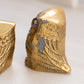 Brass Owl Figurine Family (Set of 3)