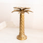 Large Brass Palm Tree Candlestick