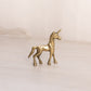 Extra Small Mini Brass Unicorn Figurine