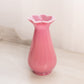 Vintage Fenton Pink Glass Rose Quartz Connoisseur Collection Vase