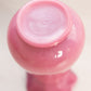 Vintage Fenton Pink Glass Rose Quartz Connoisseur Collection Vase