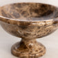 Heavy Medium Brown Stone Compote