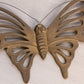 Large Brass Butterfly Wall Decor