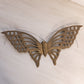 Large Brass Butterfly Wall Decor