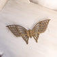 Large Brass Butterfly Wall Decor