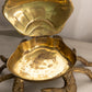 Large Brass Crab Hinged Lidded Box