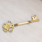 Large Brass Key Paperweight Figurine