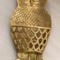 Large Brass Owl Wall Hanging Letter Holder