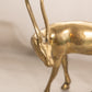 Medium Brass Antelope Figurine