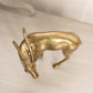 Medium Brass Antelope Figurine