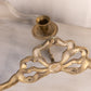 Medium Brass Bow Wall Sconce