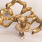 Medium Brass Bow Wall Sconce