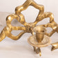 Medium Brass Bow Wall Sconce