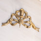 Medium Brass Bow Wall Sconce