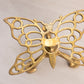 Medium Brass Butterfly Stand with 3 Feet