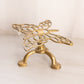 Medium Brass Butterfly Stand with 3 Feet