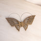 Medium Brass Butterfly Wall Decor