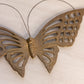 Medium Brass Butterfly Wall Decor