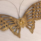 Medium Brass Butterfly Wall Decor