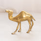 Medium Brass Camel Figurine