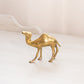 Medium Brass Camel Figurine