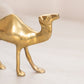 Medium Brass Camel Figurine