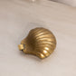 Medium Brass Clam Shell Hinged Lidded Dish